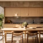 wooden kitchen interior design
