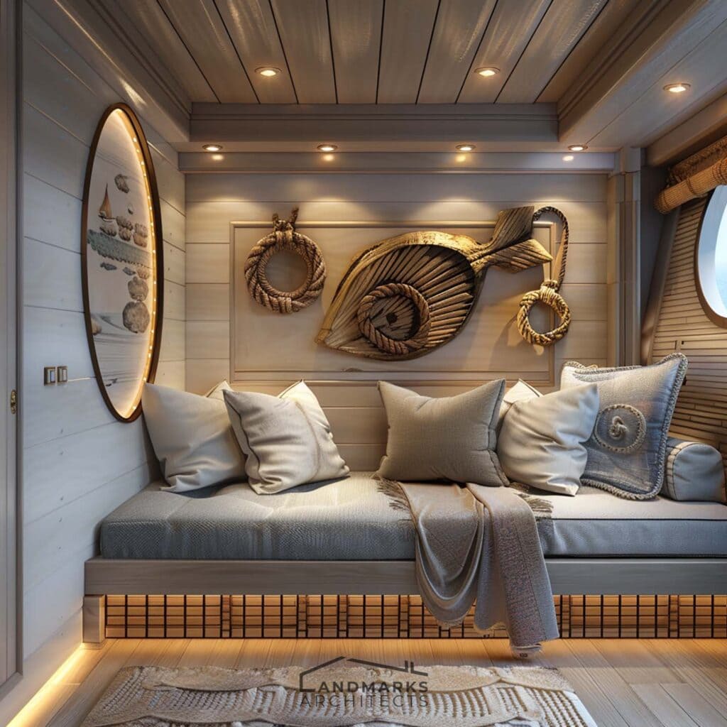 modern sailboat interiors