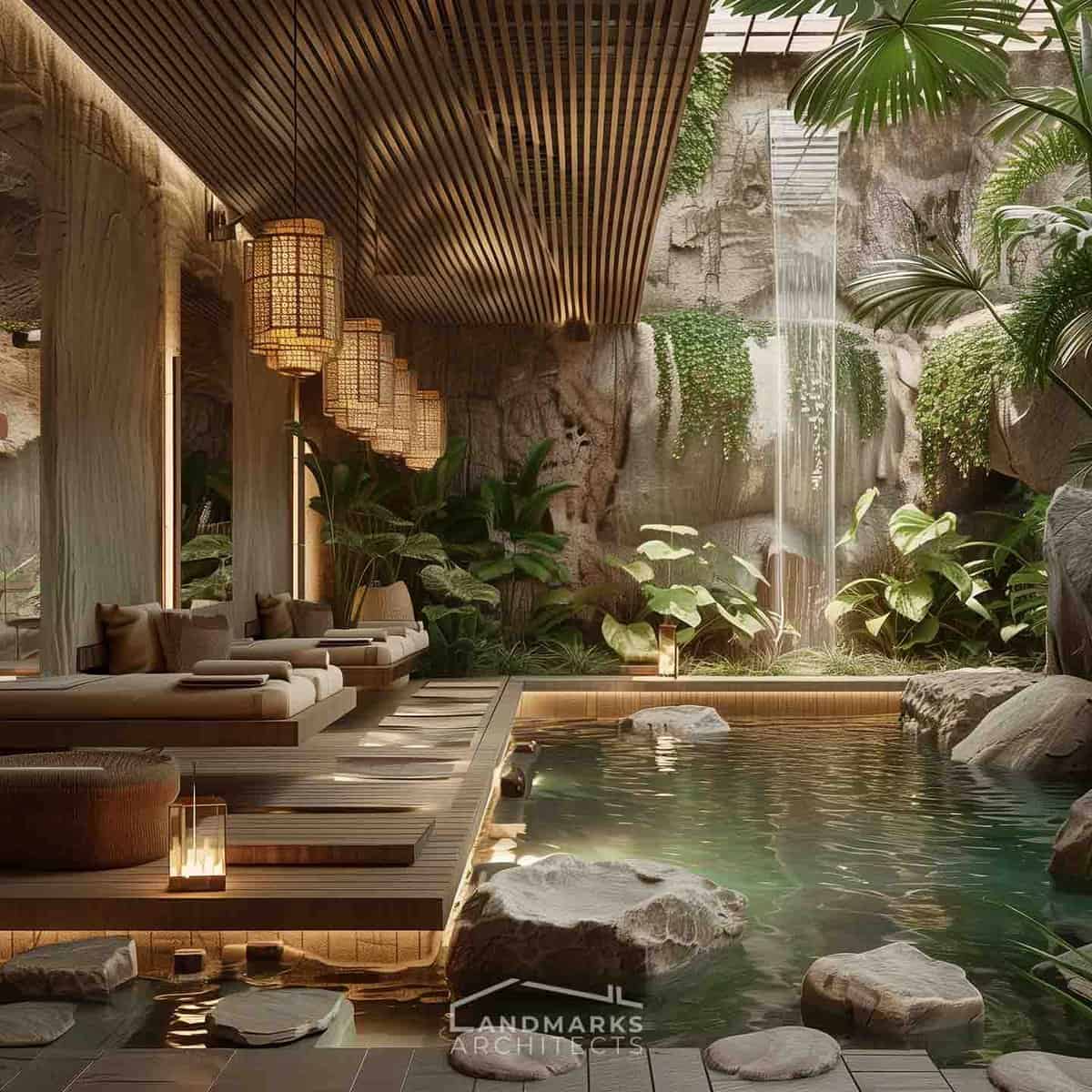 Luxury Spa Interior Design A Touch Of Nature Luxury Spa Interior Design A Touch Of Nature