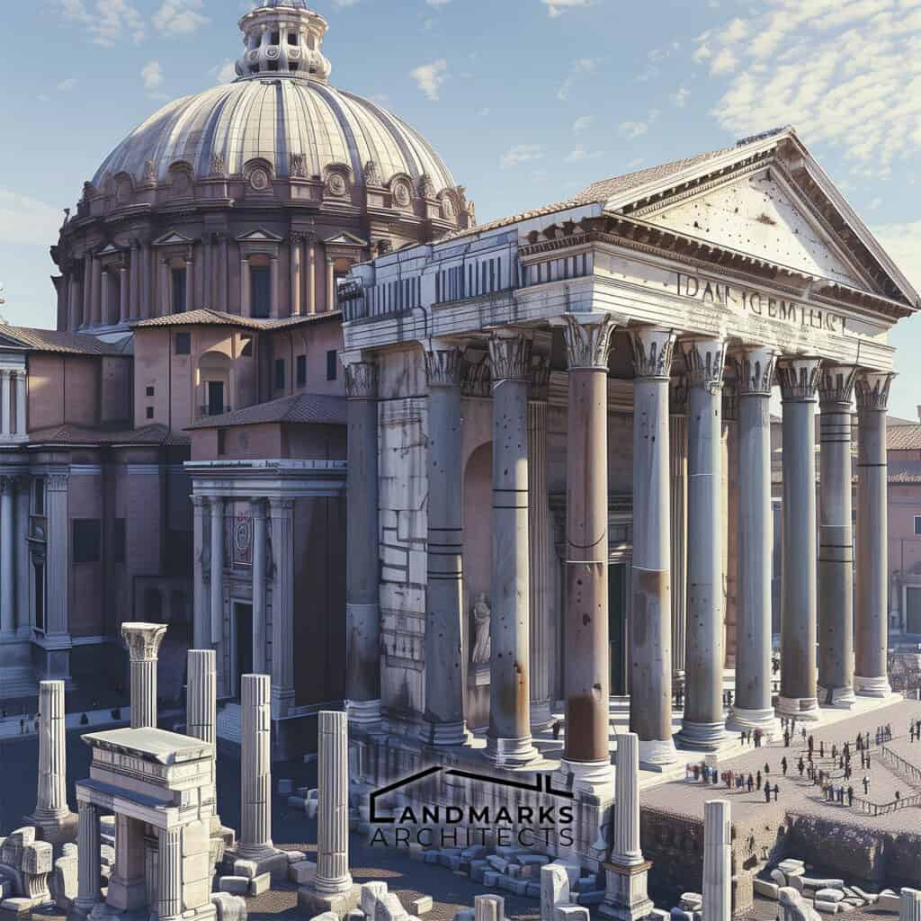 Pantheon Temple , Rome