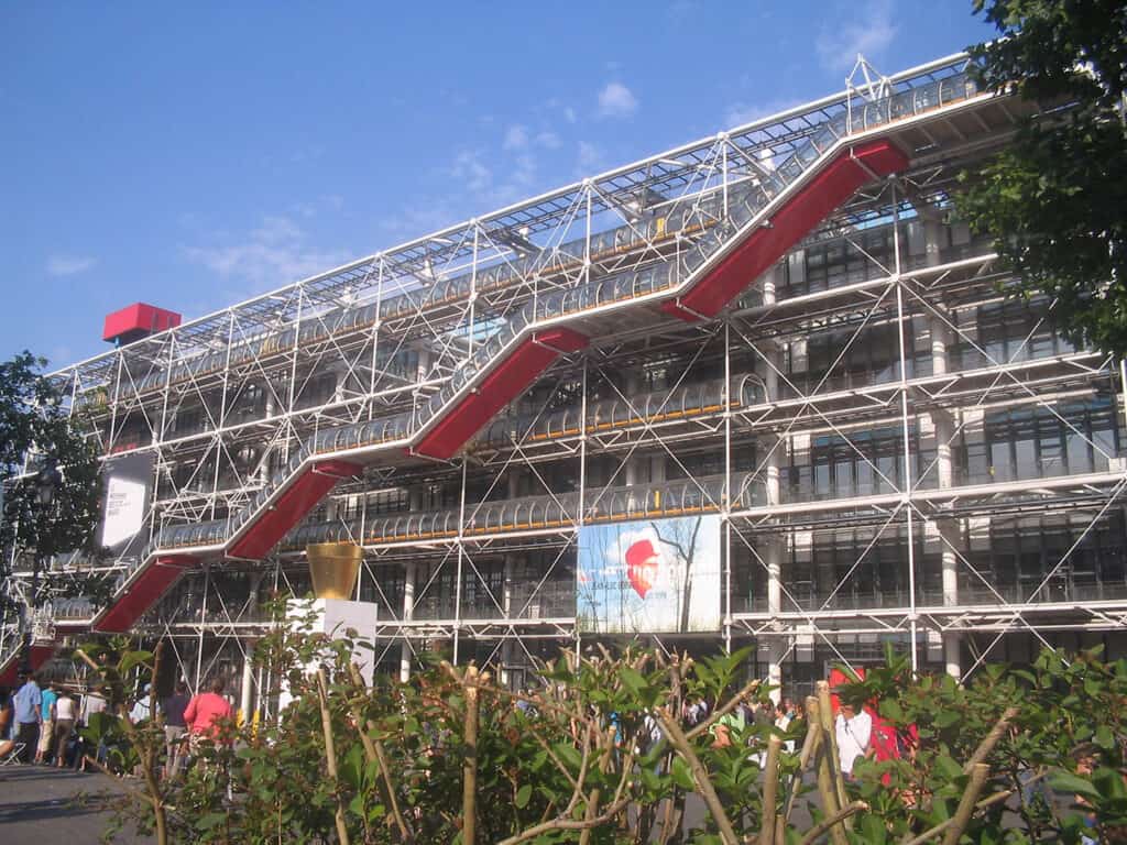 Centre Pompidou Paris high-tech architecture