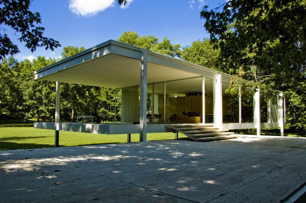 Farnsworth House by Mies van der Rohe