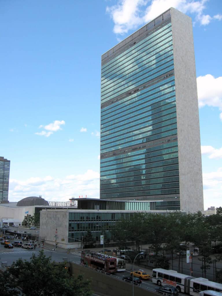 UN Headquarters International Style