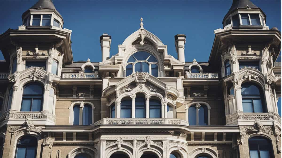 Modern Victorian architecture feature image AI