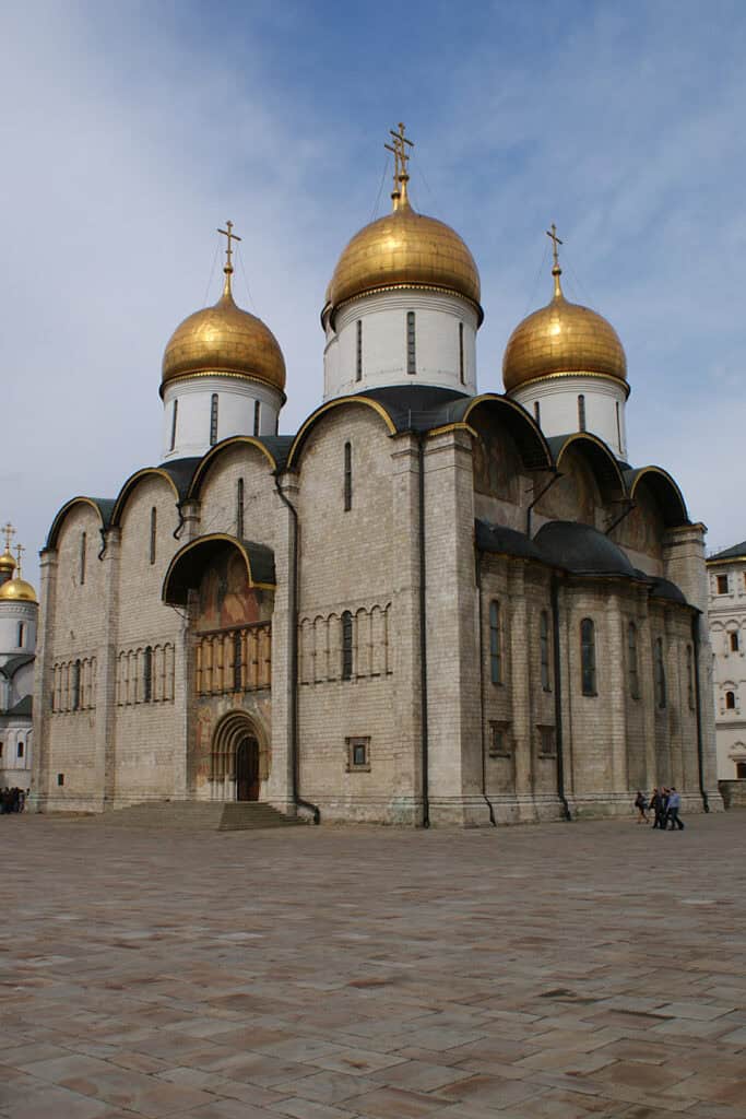 Dormition Cathedral (Assumption Church) Moscow exterior