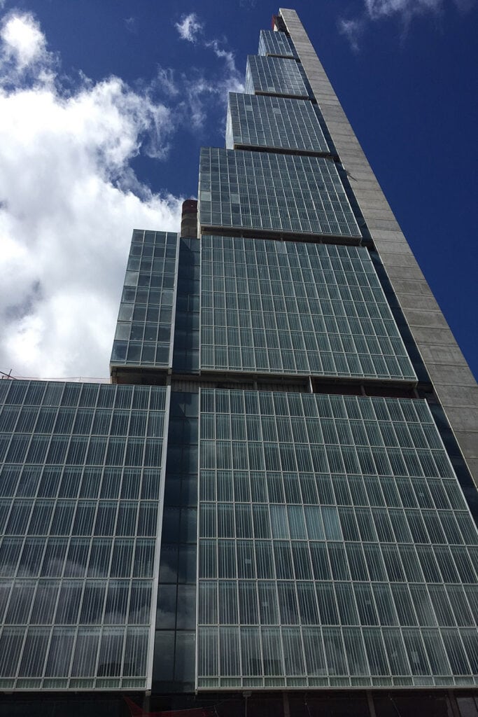 BD Bacatá Tower in downtown Bogotá, Colombia