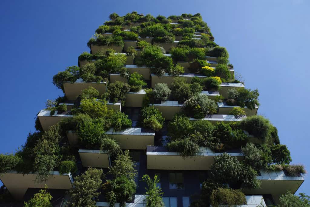 Bosco Verticale skyscrapers, Milan, Italy