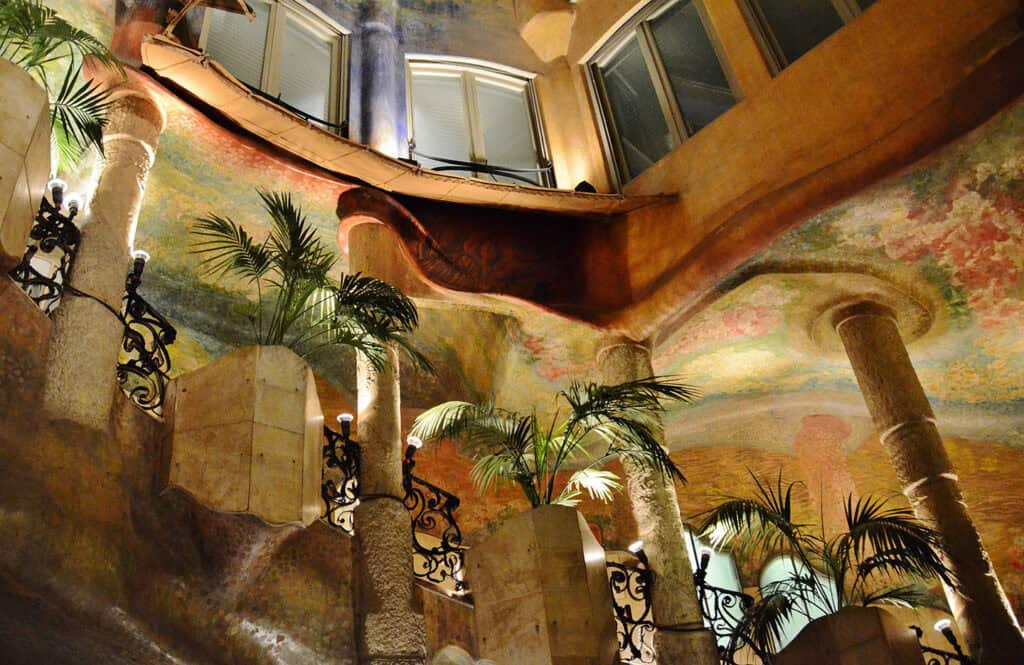 Interior of Casa Milà (La Pedrera), Barcelona