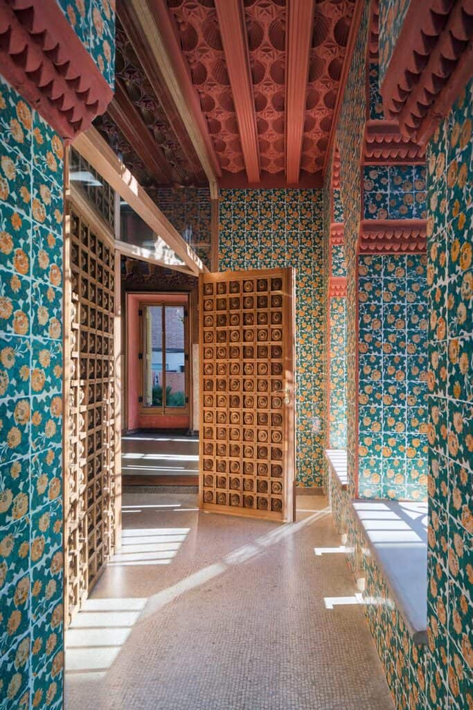 Interior of Casa Vicens, Barcelona