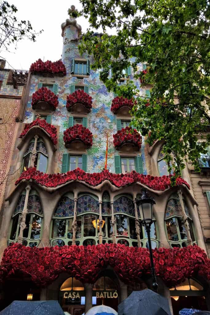 Facade of Casa Batlló, Barcelona