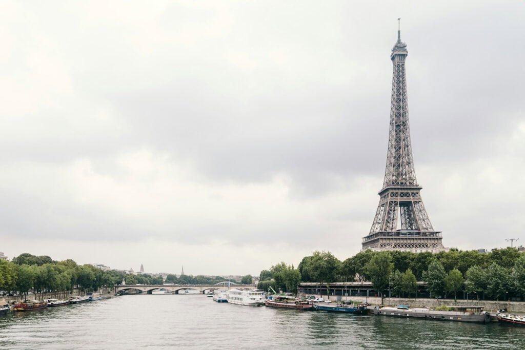 The Eiffel Tower in Paris