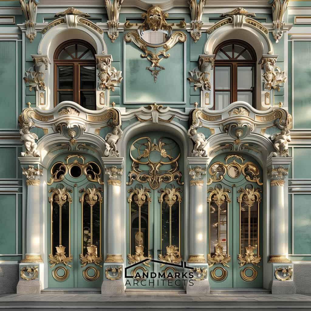 AI-enhanced emotional impact of Modern Baroque architecture