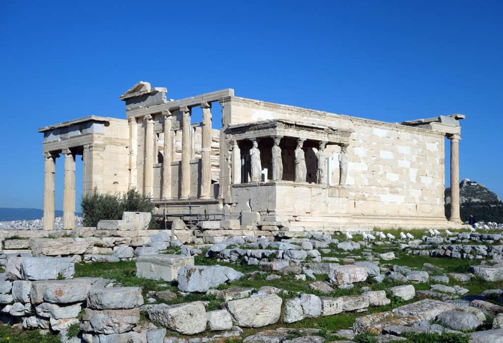 The Erechtheion, Athens, Greece