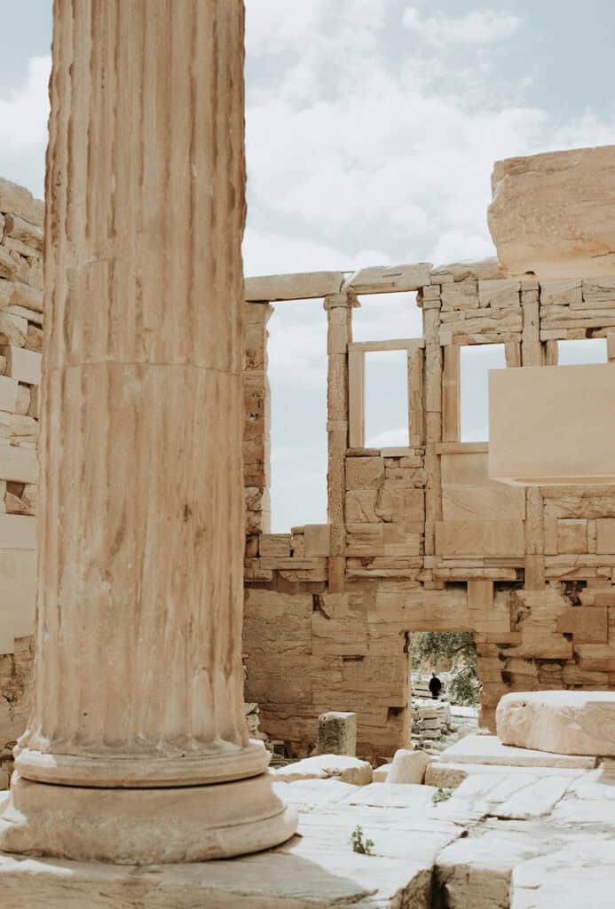 Erechtheion temple, Athens, Greece