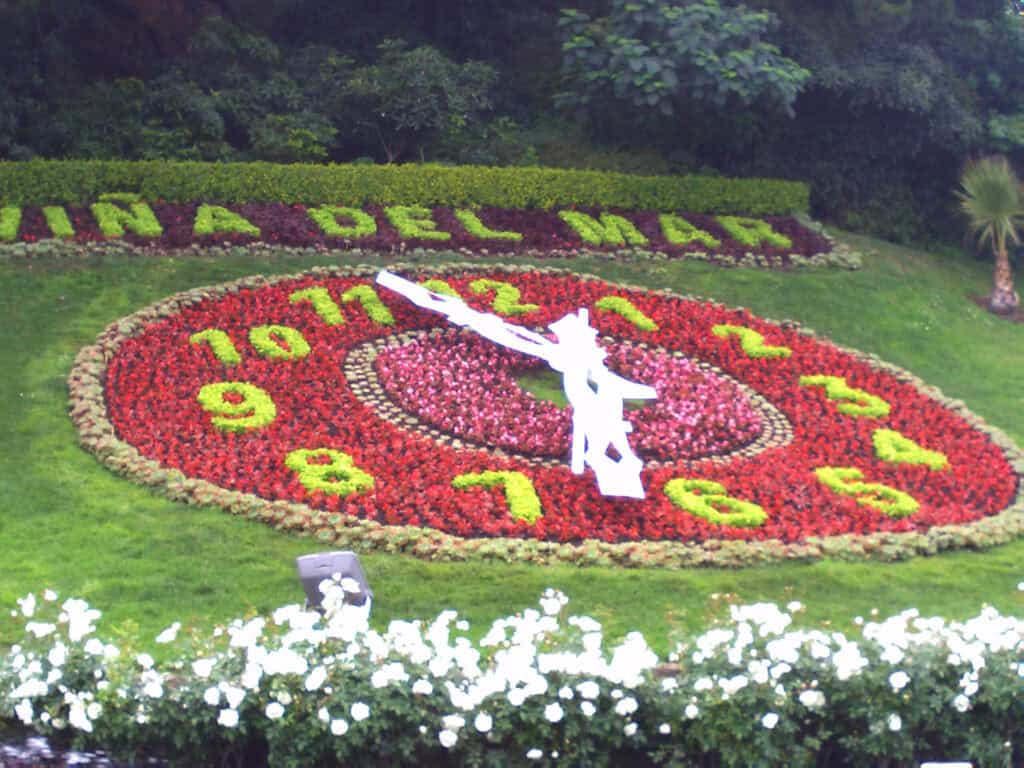 Viña del Mar’s Flower Clock, Chile