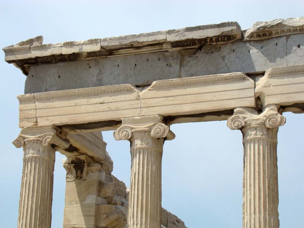 Ionic Column of the Erechtheion, Athens