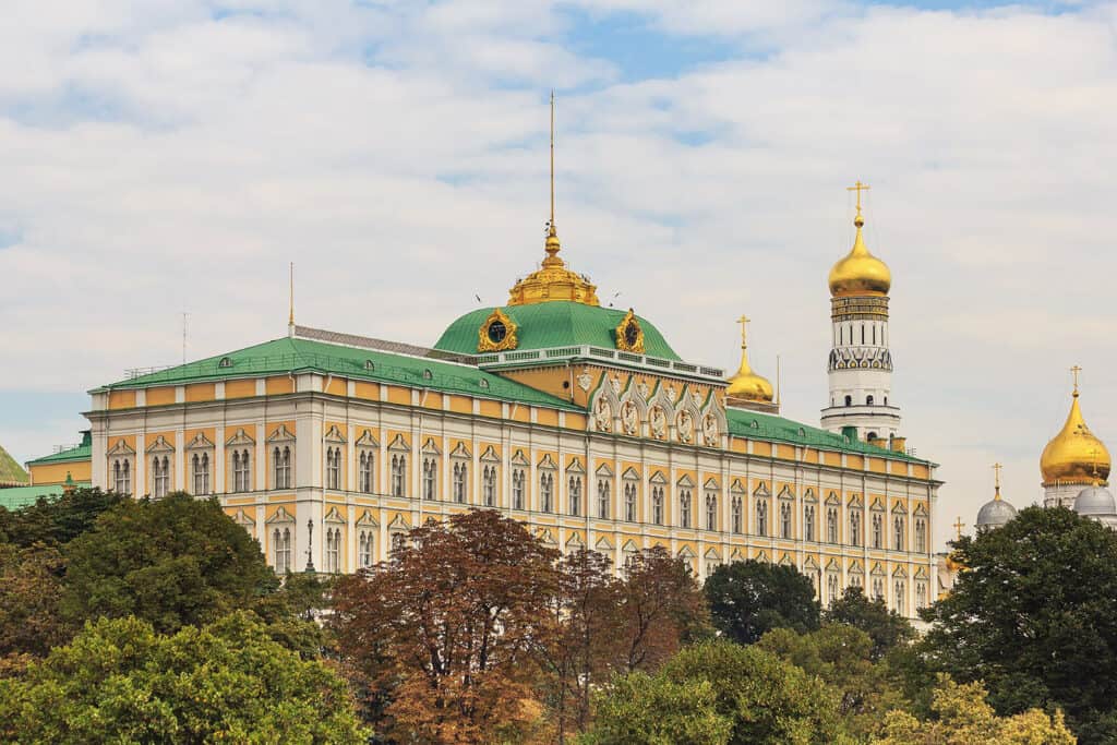 Grand Kremlin Palace exterior architecture