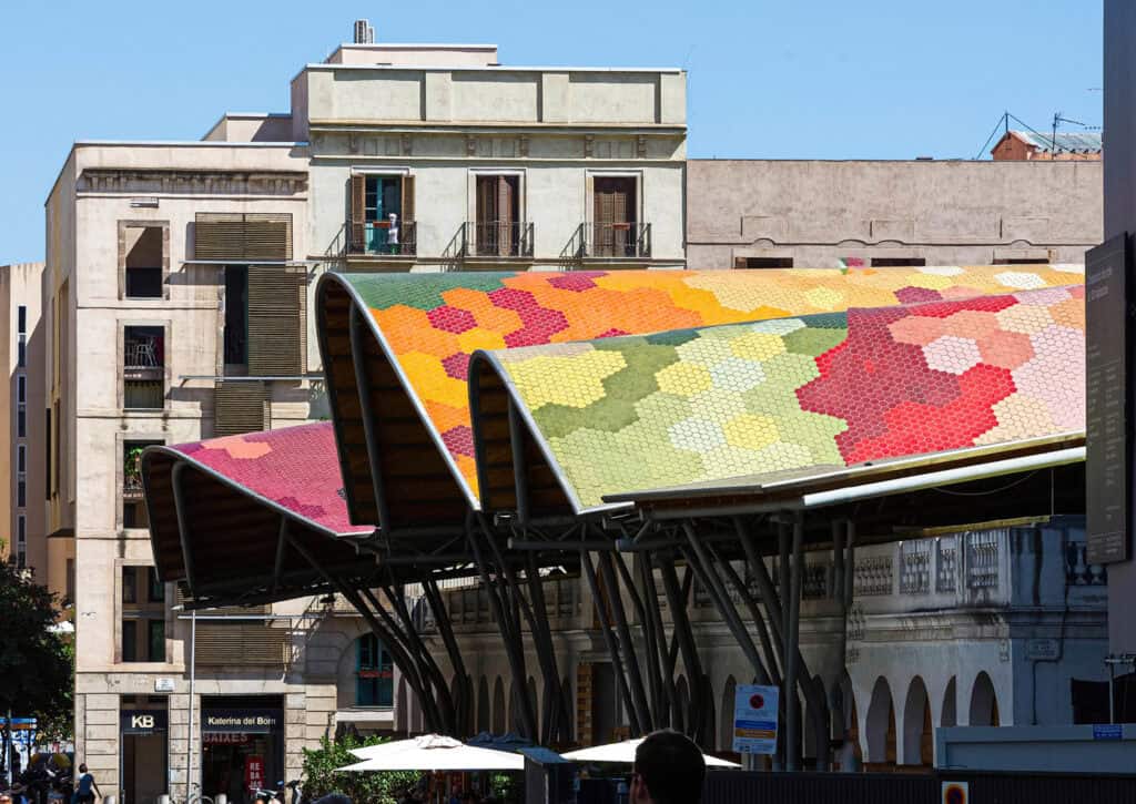 Mercat de Santa Caterina exterior, Barcelona