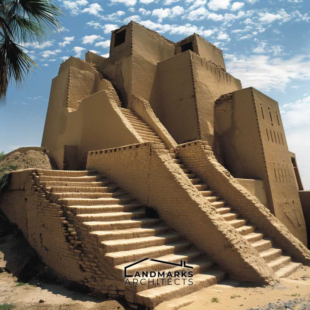 Mud brick construction in Ancient Mesopotamia