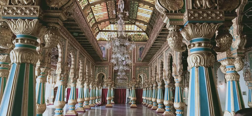 Inside Mysore Palace, Karnataka, India