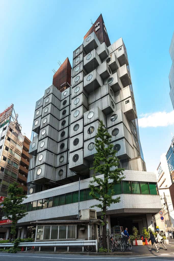 Nakagin Capsule Tower Tokyo modular forms"