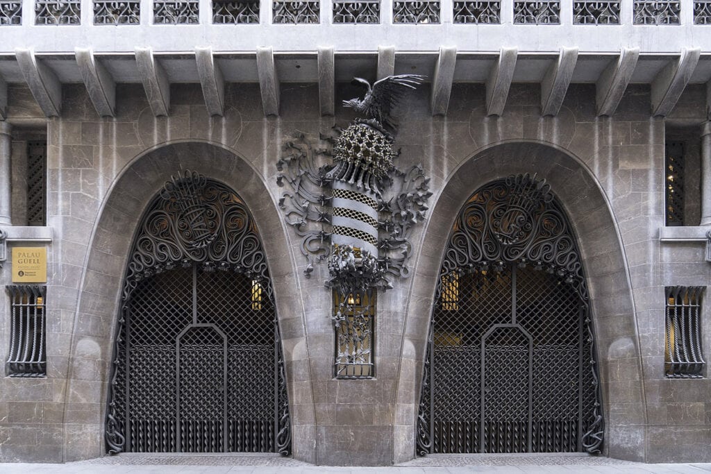 Exterior of Palau Güell, Barcelona