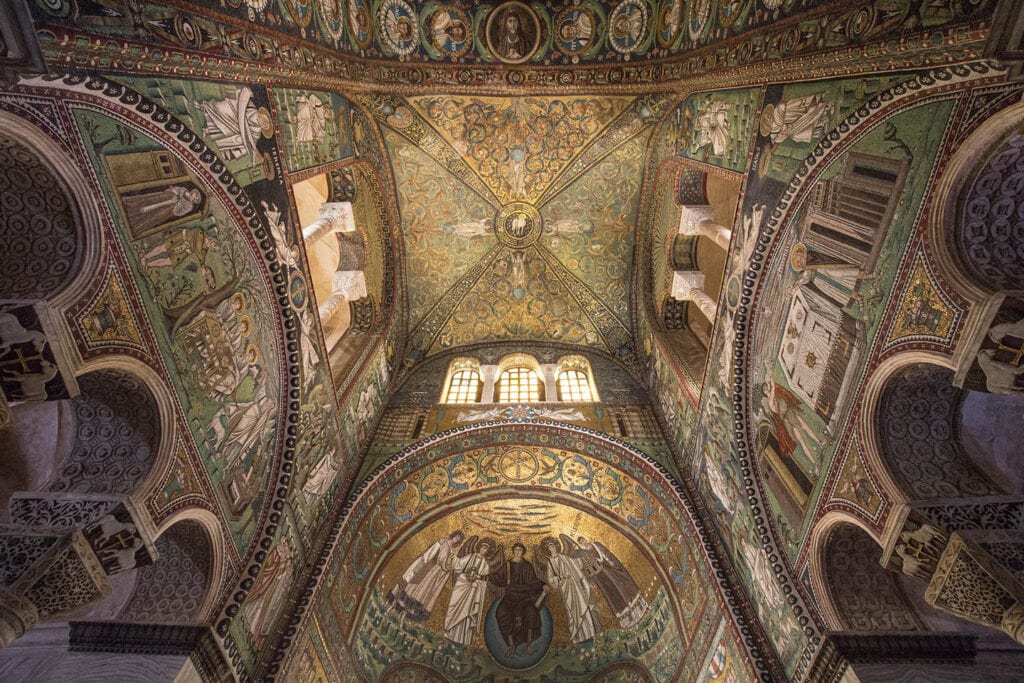 Mosaic Paradise, Basilica of San Vitale, Ravenna, Italy