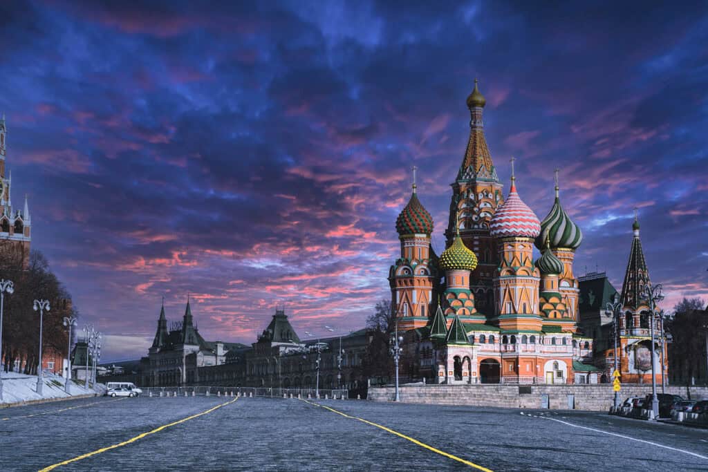 Saint Basil's Cathedral Red Square Moscow