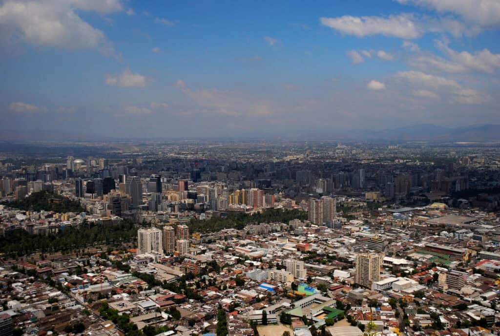 Santiago de Chile Skyline