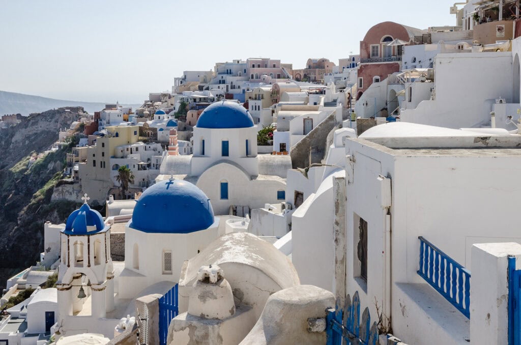 Santorini island architecture, Greece