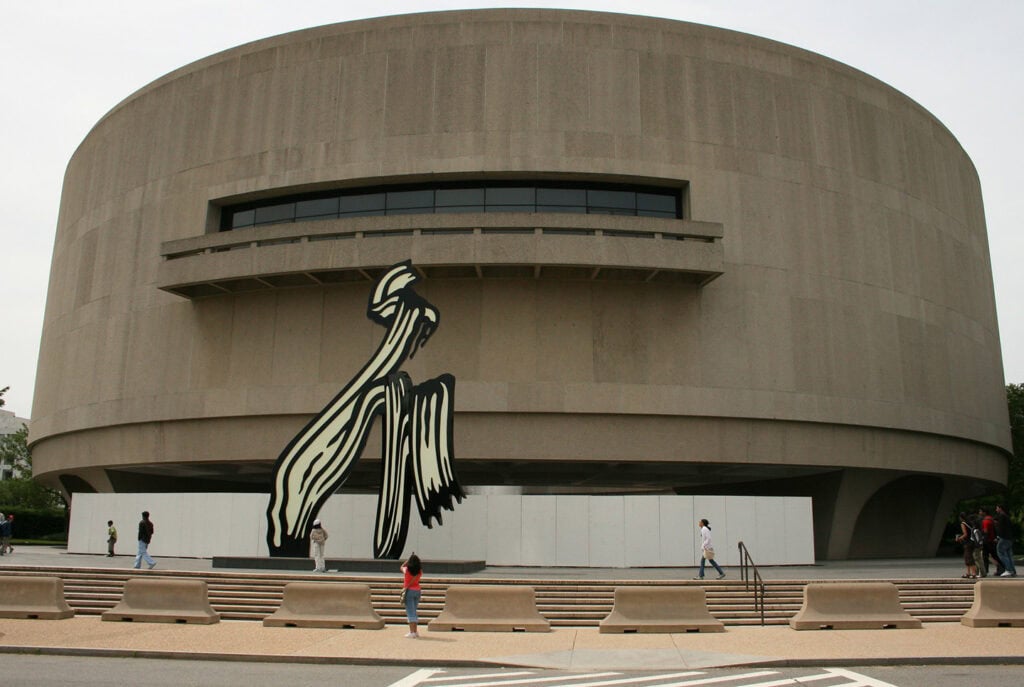 The Hirshhorn Museum, a contemporary art museum in Washington, D.C.