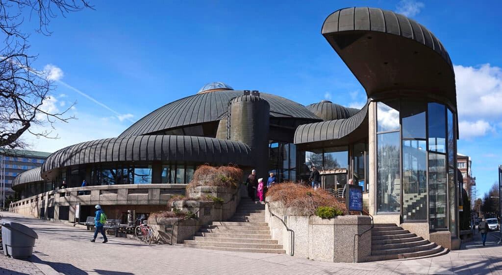 Tampere Central Library Finland modern organic architecture