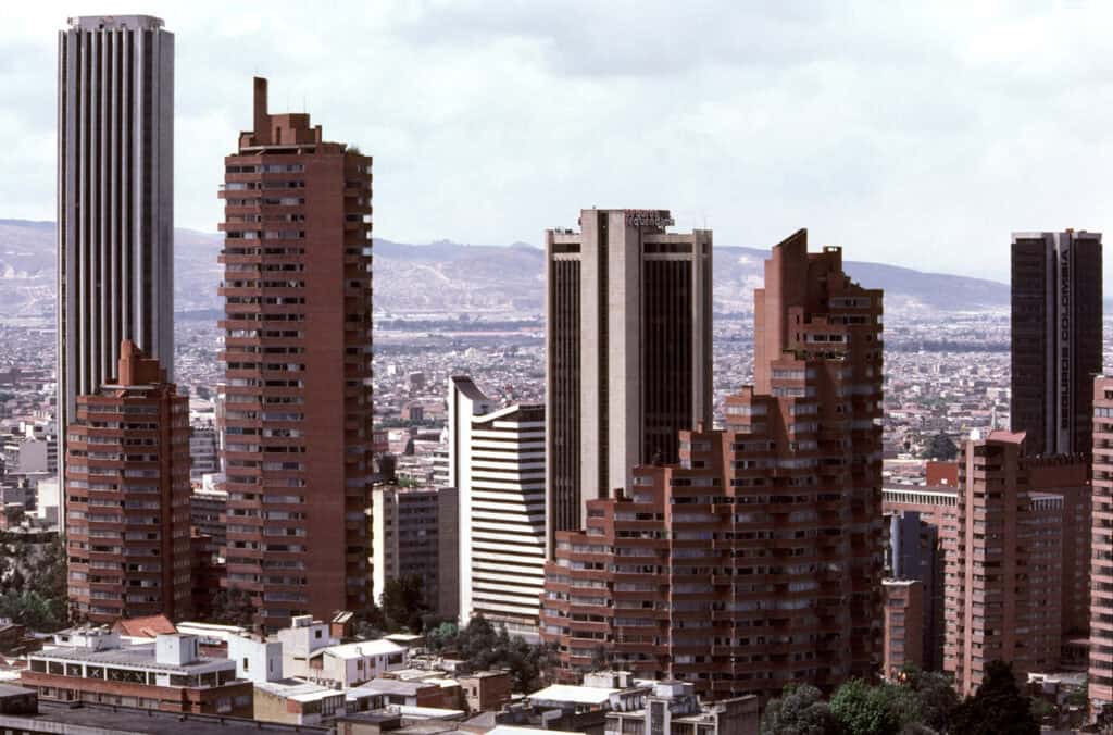 Torres del Parque residential complex in Bogotá, Colombia