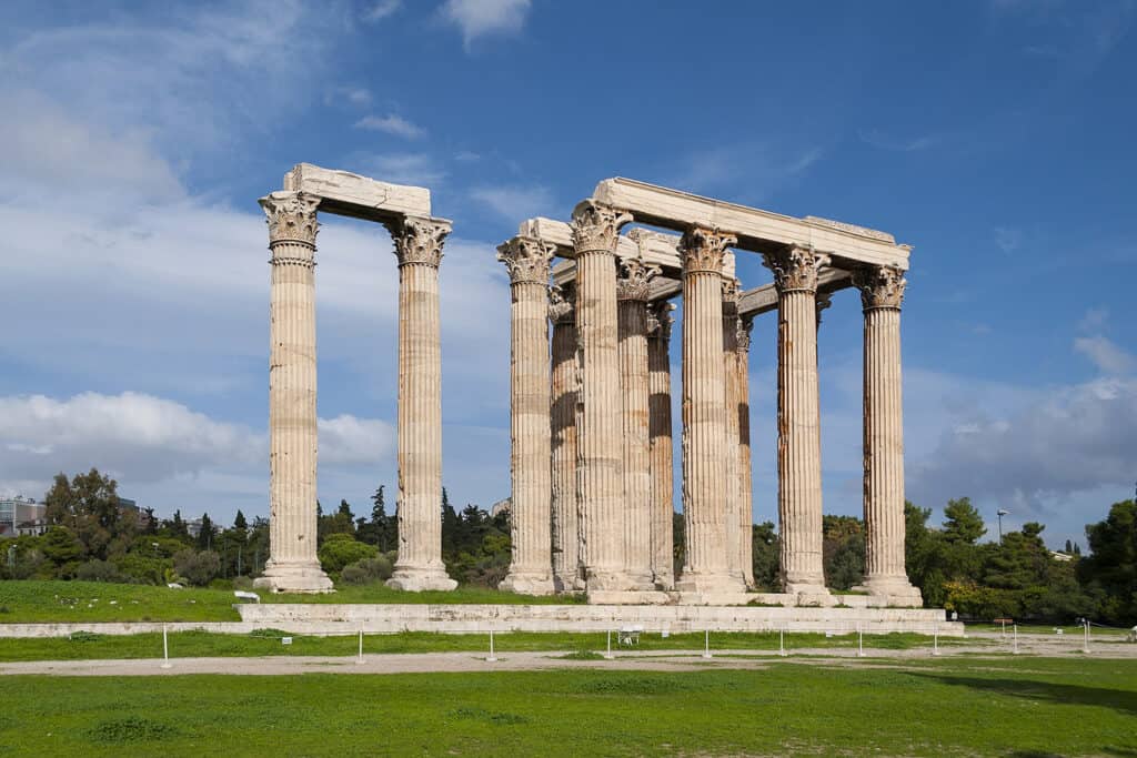 Temple of Olympian Zeus, Athens, Greece