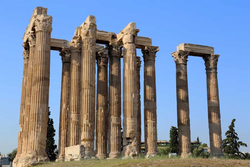 Temple of Olympian Zeus, Athens, Greece