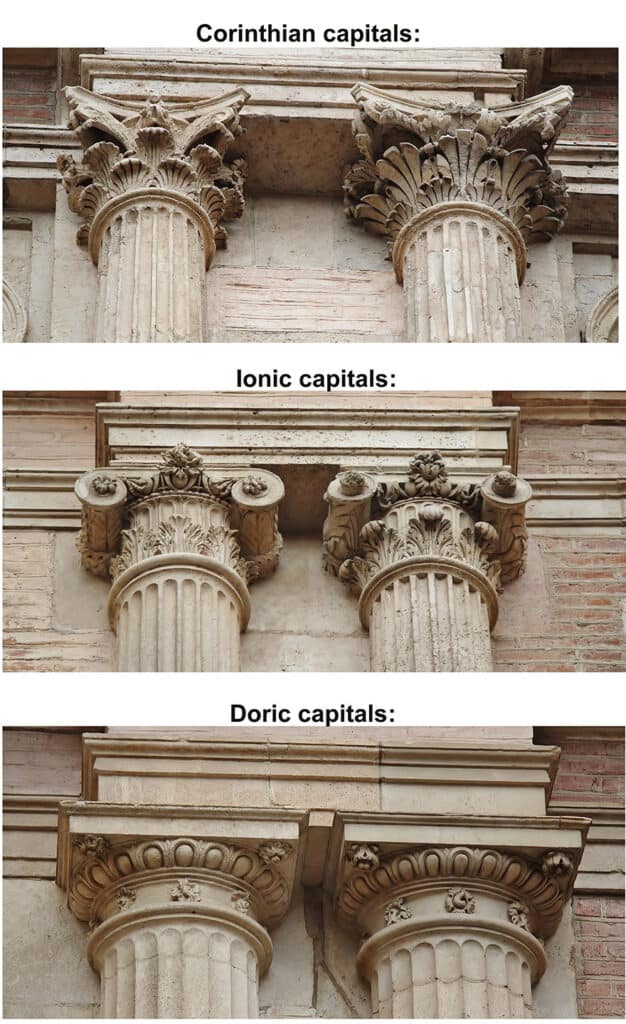 Classical Orders in Ancient Greek Architecture