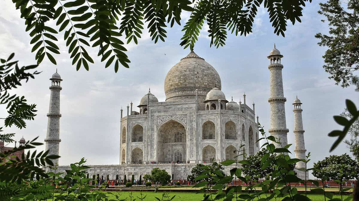 Taj Mahal in Agra: Architectural wonder