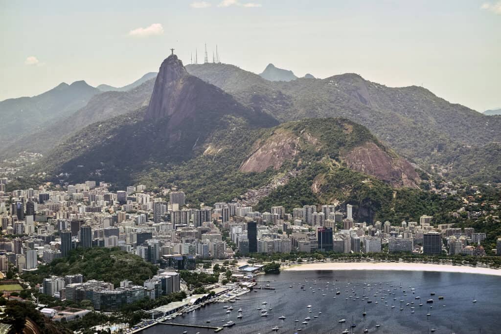 Rio de Janeiro skyline, Brazil