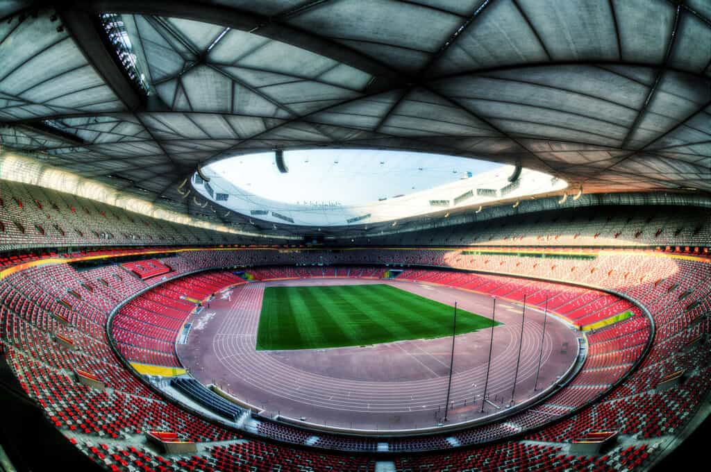 Beijing National Stadium interior