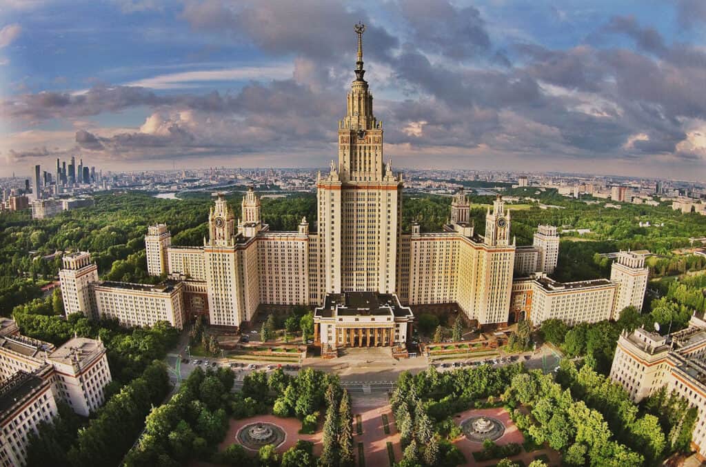 Moscow State University main building