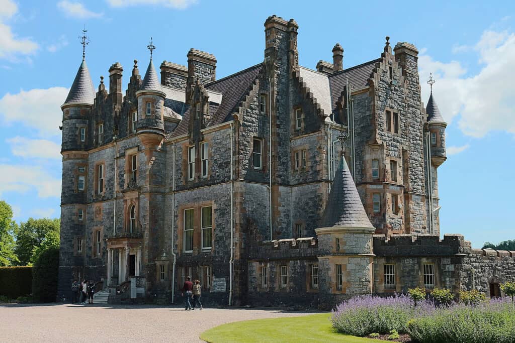 Blarney Castle, a historic tower house in Ireland