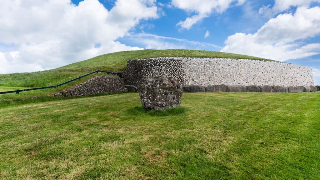 Newgrange Passage Tombs, ancient megalithic structures in Ireland