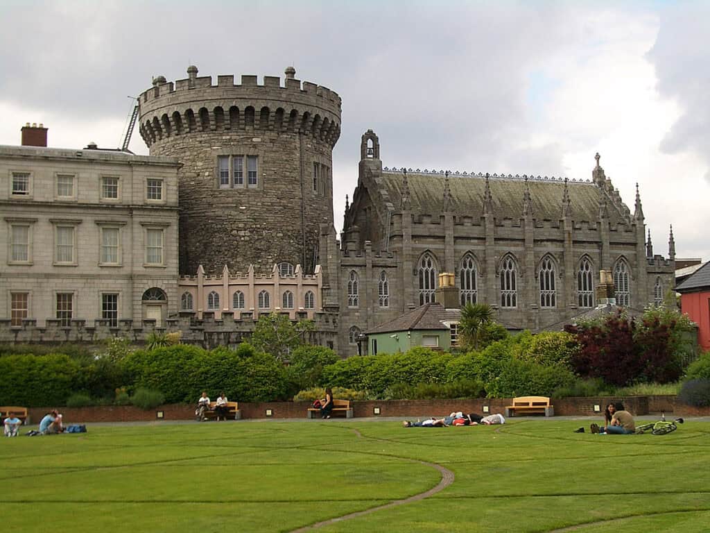 Dublin Castle, a historic Norman castle in Dublin, Ireland