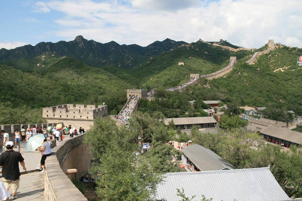 The Great Wall of China, a historic fortification