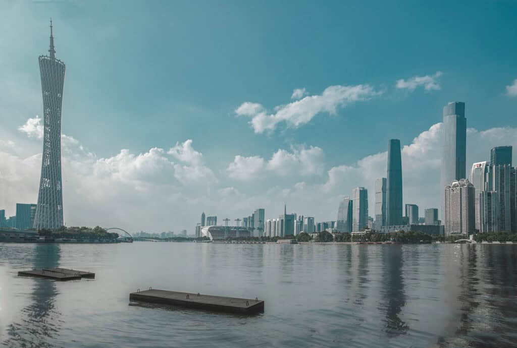 Guangzhou, a vibrant cityscape in southern China