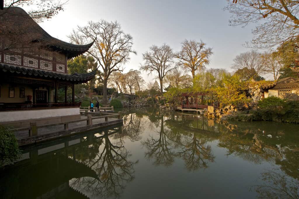 Lingering Garden, a historic classical garden in Suzhou, China