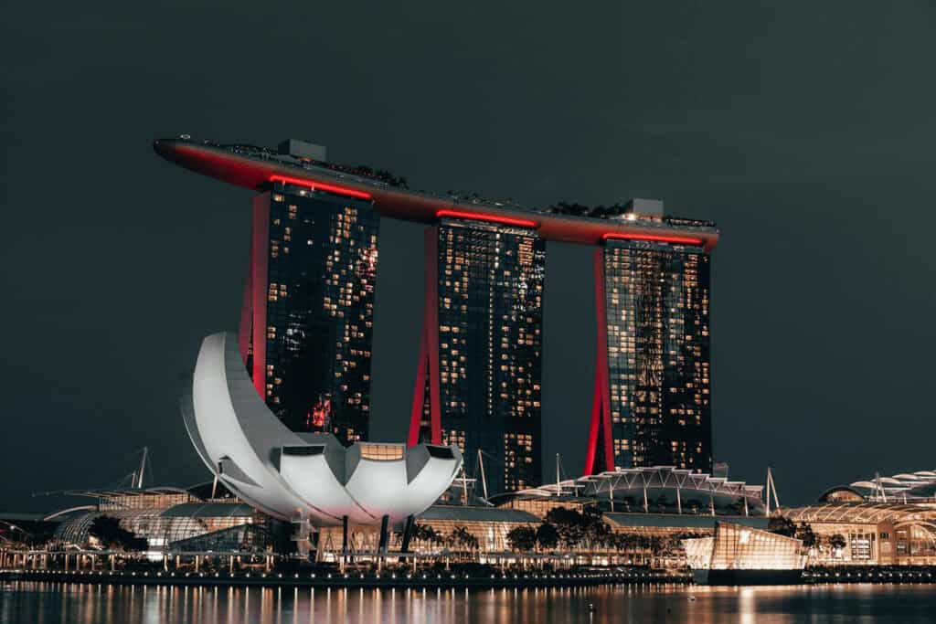 Marina Bay Sands, a renowned integrated resort in Singapore