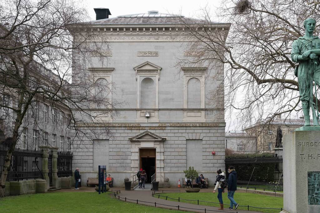 Natural History Museum in Dublin, featuring historic architecture