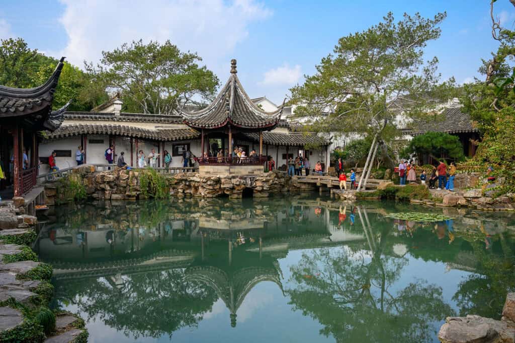 Master of the Nets Garden, a classical Chinese garden in Suzhou