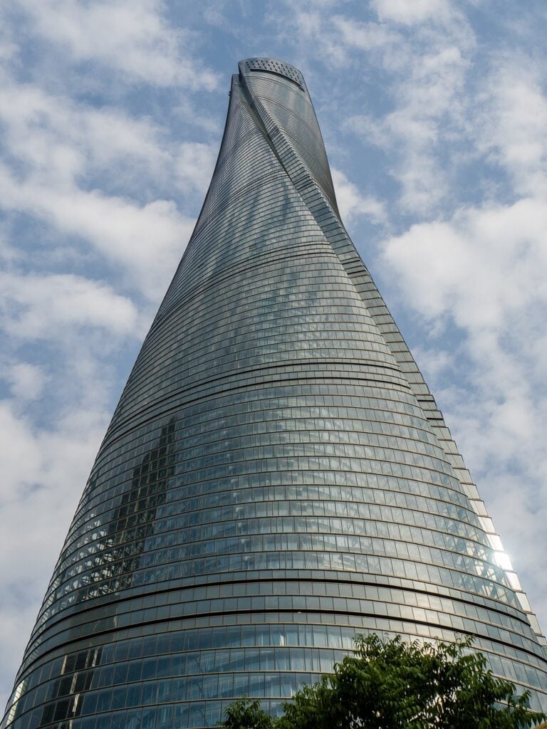 Shanghai Tower, the tallest building in Shanghai, China